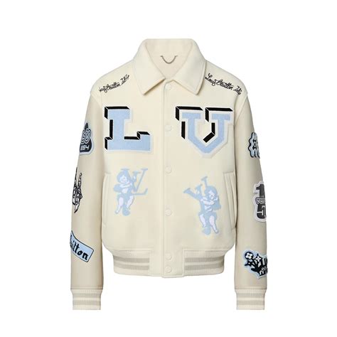 louis vuitton multi-patches mixed leather varsity blouson|Louis Vuitton Multi.